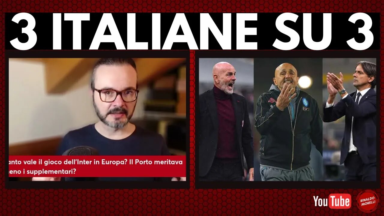 ❓NAPOLI e INTER ai quarti con il MILAN. Il CITY finalmente campione? ❓Le DOMANDE del turno europeo
