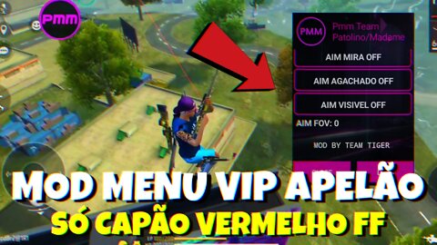 ATUALIZAÇÃO!! 🔥 MOD MENU HACK APELÃO NO MAPA FREE FIRE 🔥