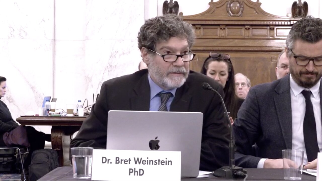 Covid Vaccine harm Senate Hearing hosted by Sen. Ron Joshnson 26-02-24 Dr Bret Weinstein