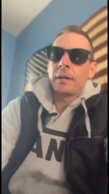 Is this Stew Peters?! Why is he saying this?! “Don’t drink the water.”