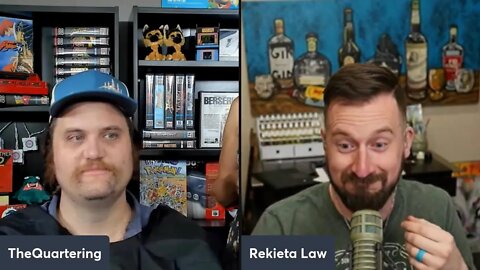 TheQuartering shaves his beard with Rekieta Law