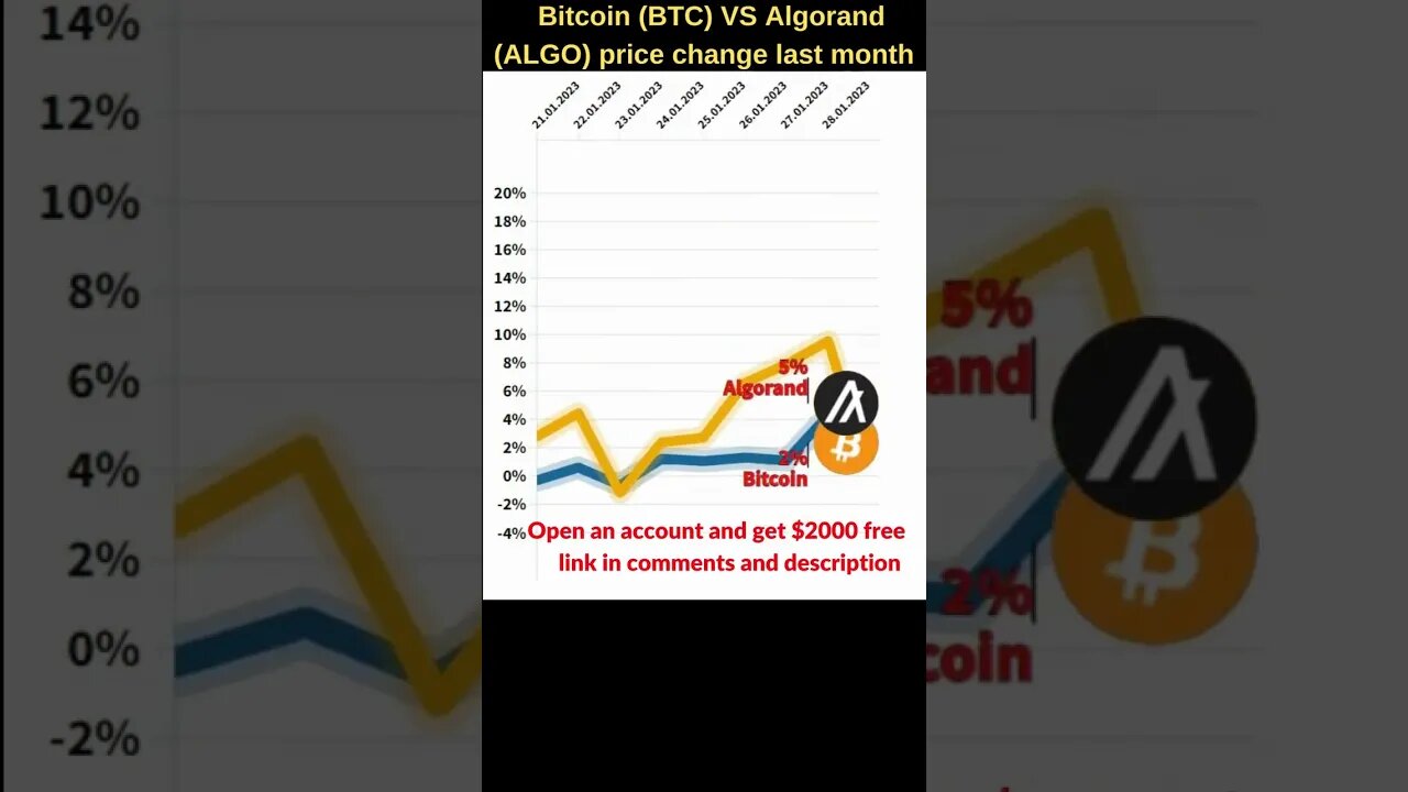 Bitcoin VS Algorand crypto 🔥 Bitcoin price 🔥 Algorand news 🔥 Bitcoin news 🔥 Btc price Algorand price