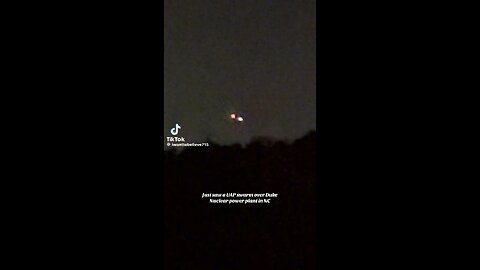 UAP Seen Over Duke Power Plant in NC