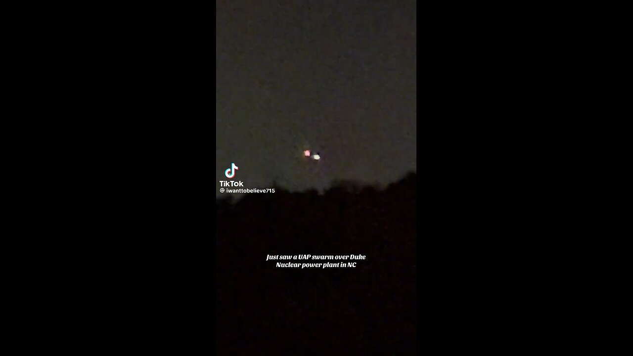 UAP Seen Over Duke Power Plant in NC