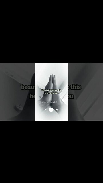 Here I Am To Worship drill - B25 Kisah