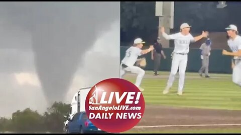 LIVE! Daily News | Wall Hawks and Tornados Sweeping Through West Texas