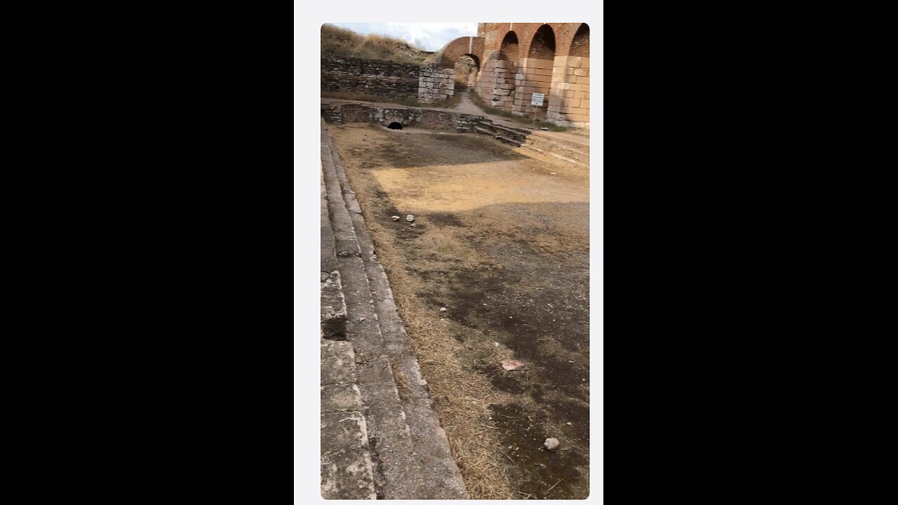 Ancient Swimming pool ( Havuzlu Salon ) at Sardis ( Sart ) in Izmir , Turkiye | Travelog | Turkiye