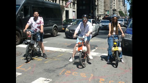 2022 Velosolex & Citroen Bastille Day Rendezvous NYC, USA