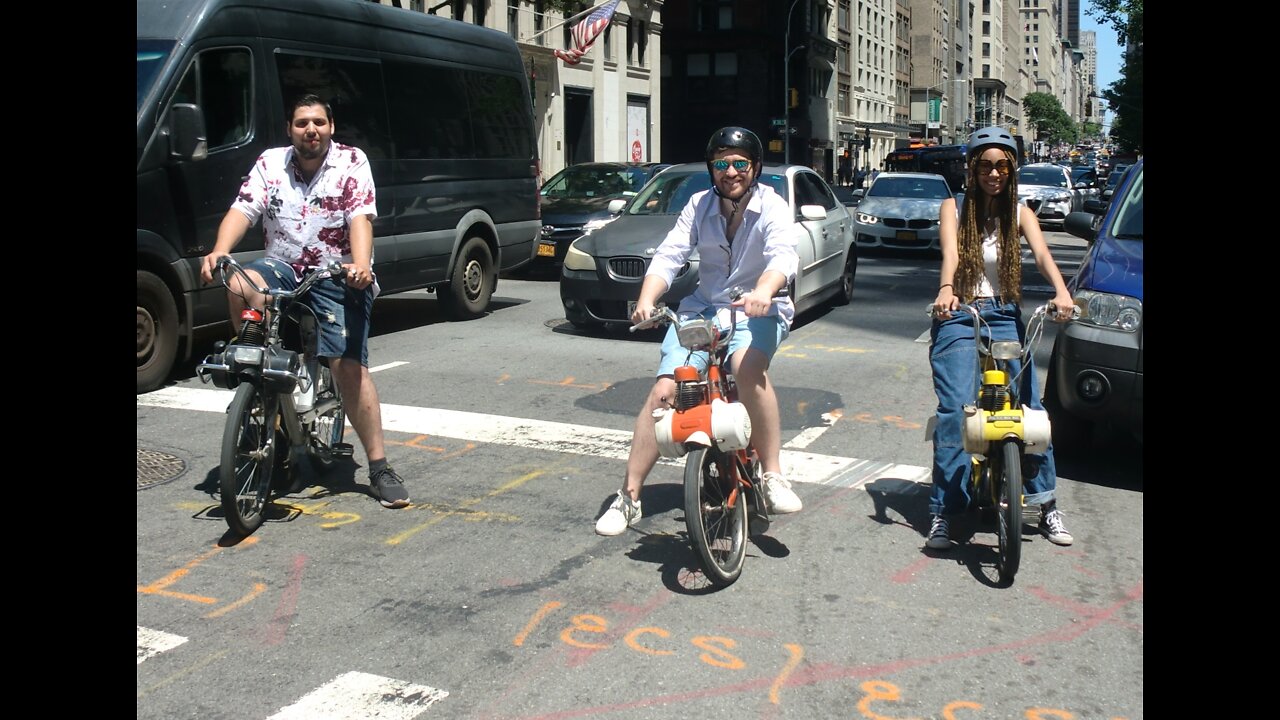 2022 Velosolex & Citroen Bastille Day Rendezvous NYC, USA