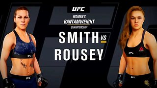 EA Sports UFC 3 Gameplay Ronda Rousey vs Leslie Smith