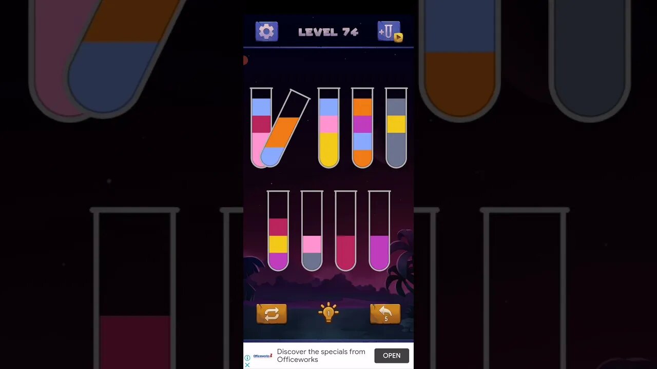 Water Sort Puzzle - Level 074