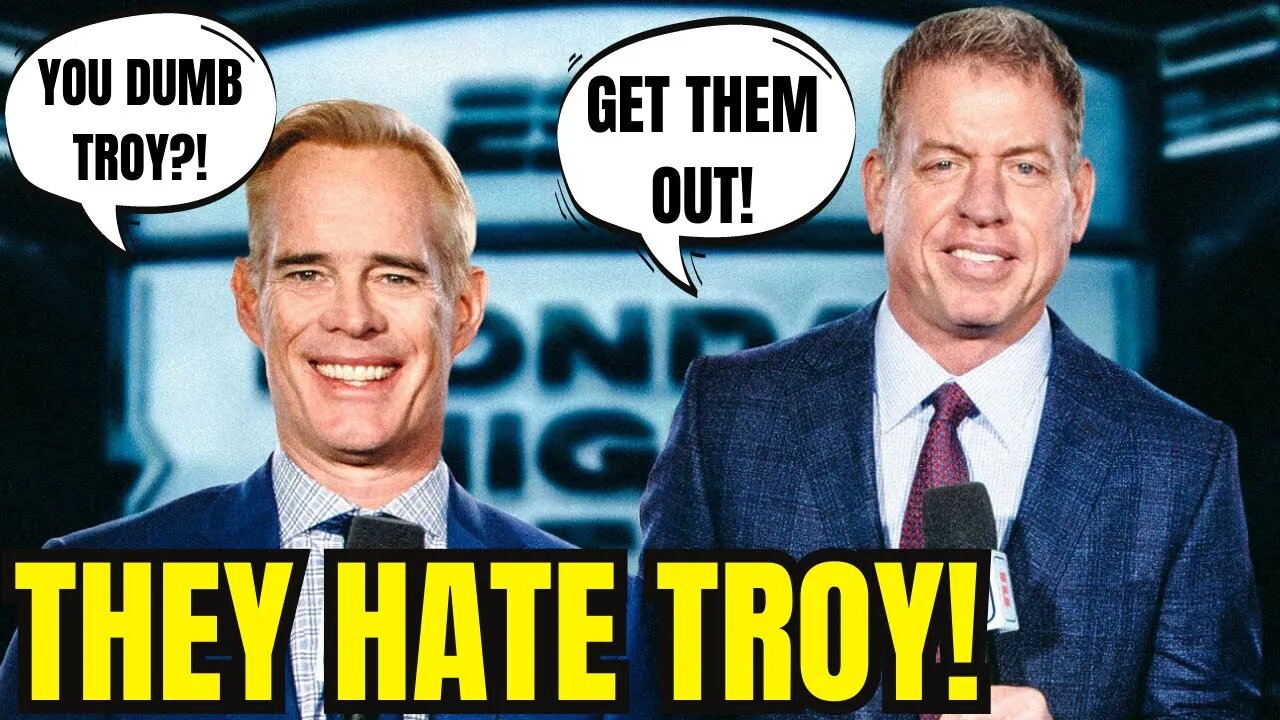 ESPN Producers FIRED! Troy Aikman LABELED DUMB & RUDE in SHOCKING REVEAL on CHAOS on MNF!