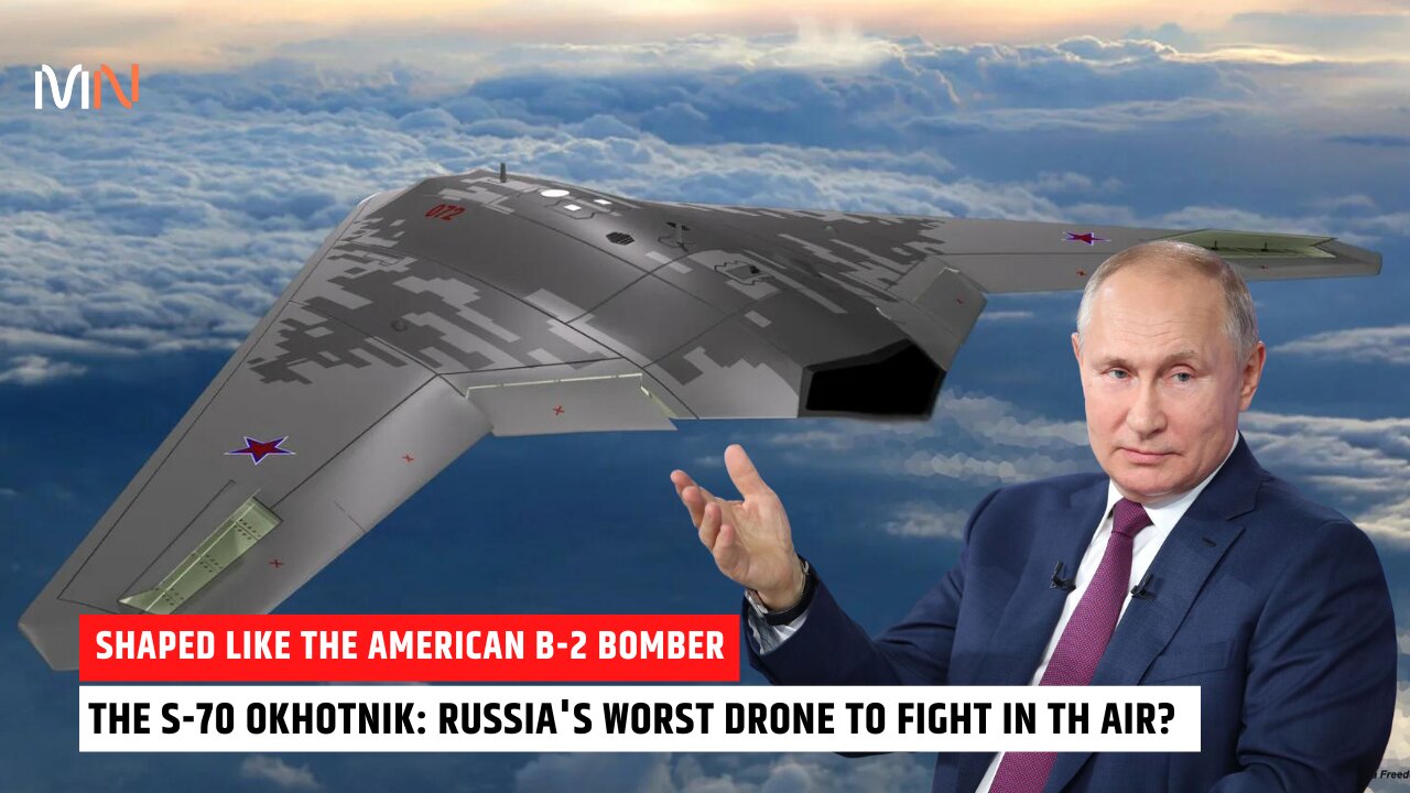 Shaped Like The B-2 Bomber, The S-70 Okhotnik-B: Russia's Worst Drone To Fight?