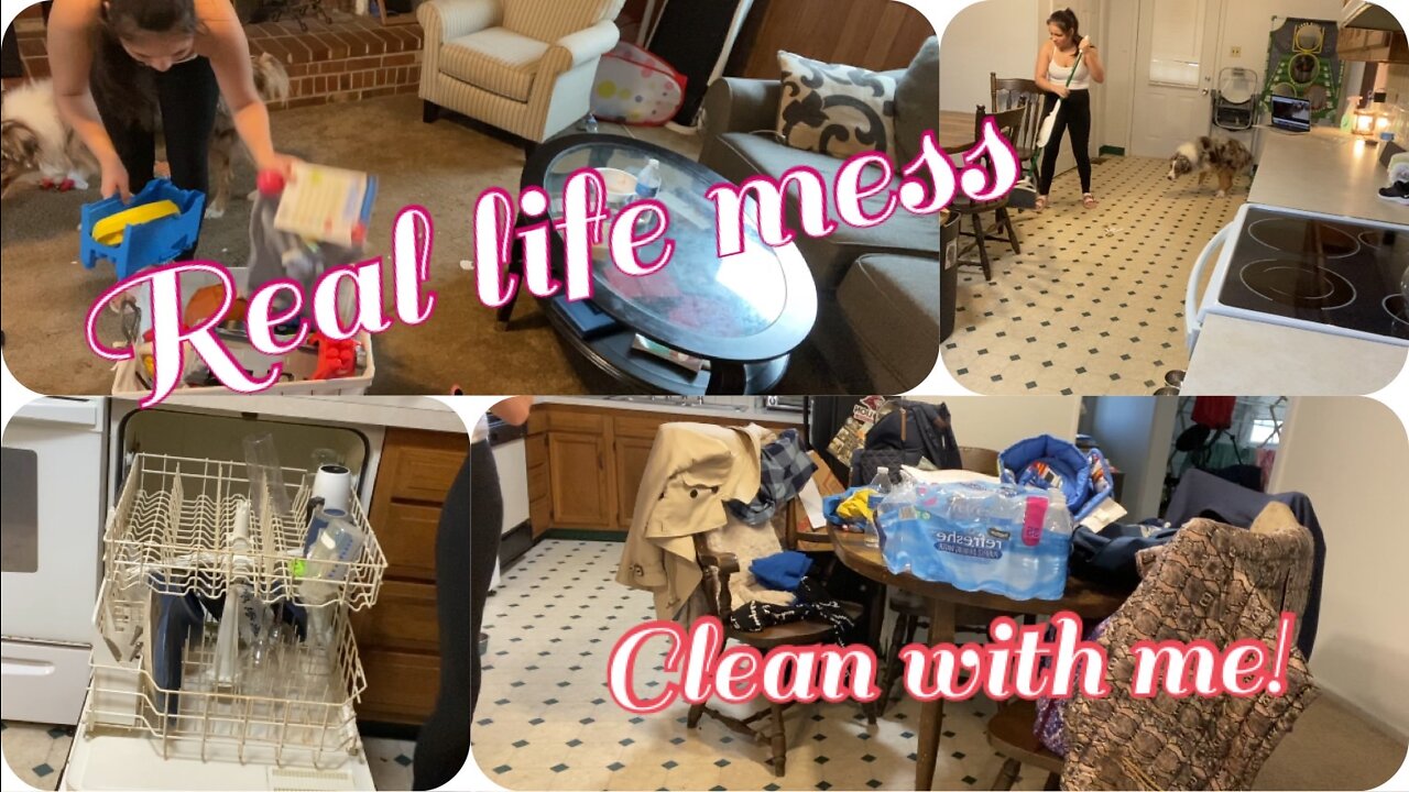 EXTREME CLEAN ME! Messy house cleaning motivation 😰*SUPER MOTIVATING*