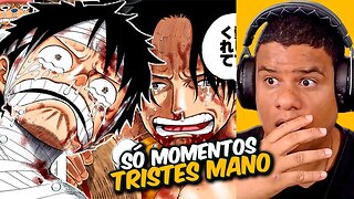 REAGINDO a TENTE NÃO CHORAR COM ONE PIECE! | React Anime Pro