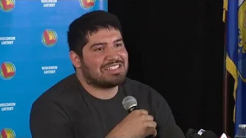 Wisconsin man, 24, claims $768.4M Powerball lottery jackpot