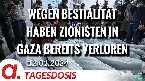 Wegen Bestialität haben Zionisten in Gaza bereits verloren.@Apolut🙈