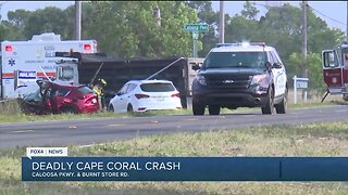 One person dies in Cape Coral crash