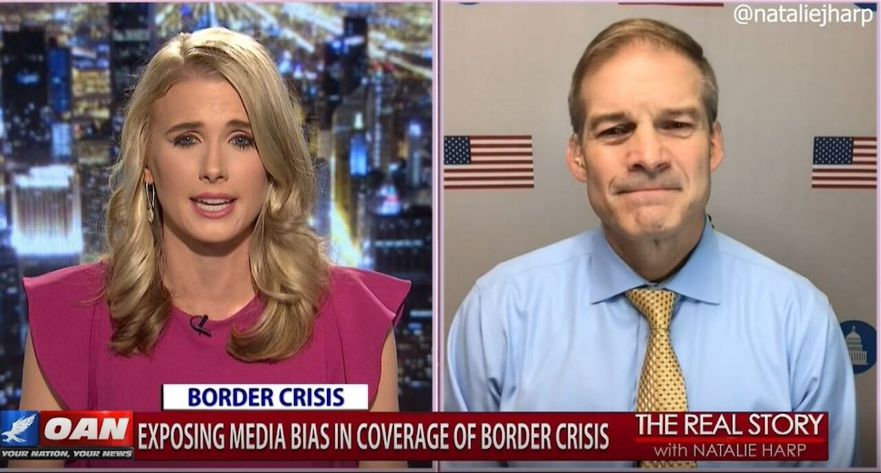 The Real Story - OANN Exposing the Border with Rep. Jim Jordan