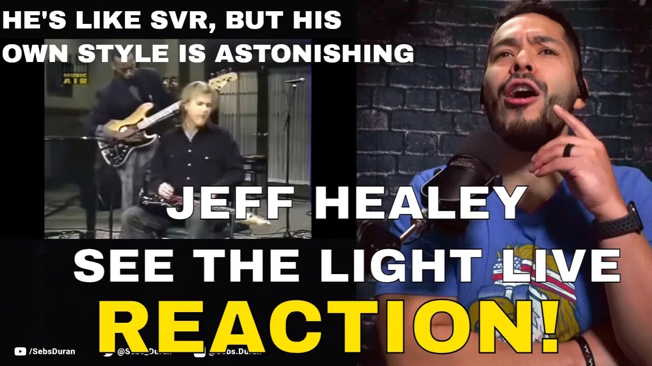 Jeff Healey - See the Light Night Music (Reaction!) - How did I not know this guy existed?!