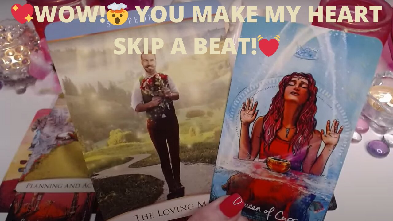 💖WOW!🤯 YOU MAKE MY HEART SKIP A BEAT!💓 I WANT TO GROW OLD W/YOU💘 LOVE TAROT COLLECTIVE READING ✨