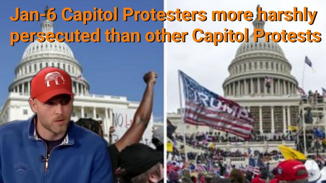 Vincent James || Jan-6 Capitol Protester more harshly persecuted than other Capitol Protests