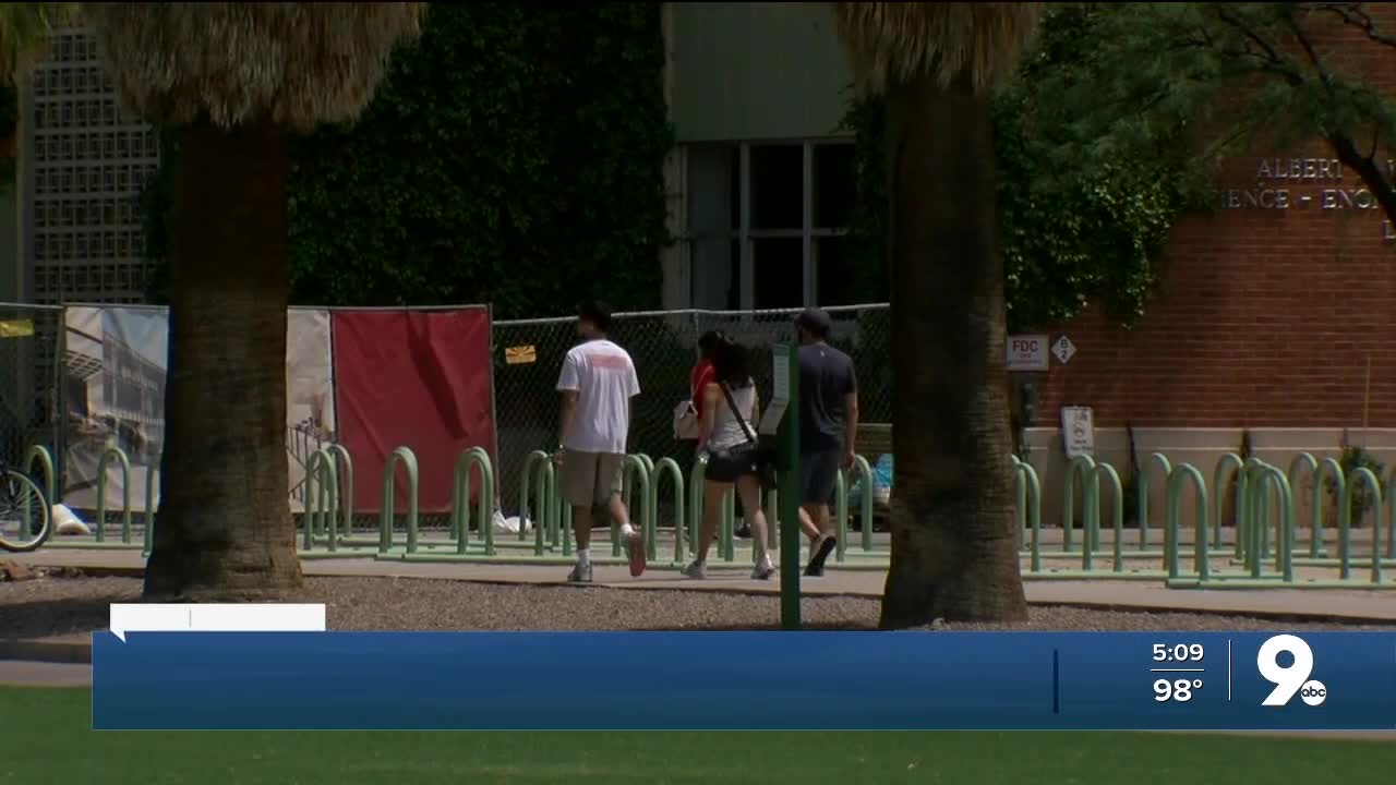 COVID: UArizona says student gatherings declining