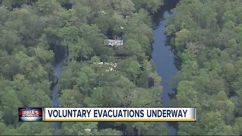 Voluntary evacuation order in effect for select Pasco County residents