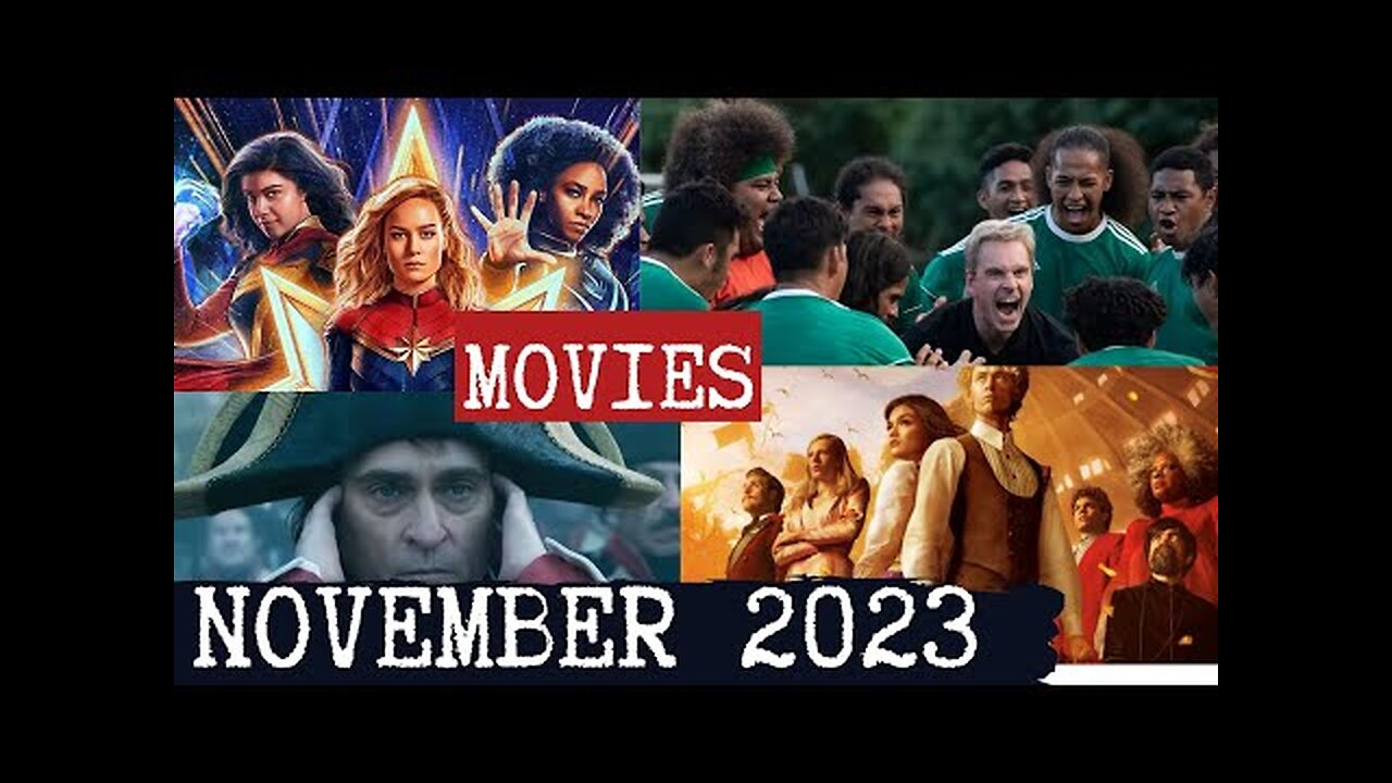 Upcoming Movies of November 2023