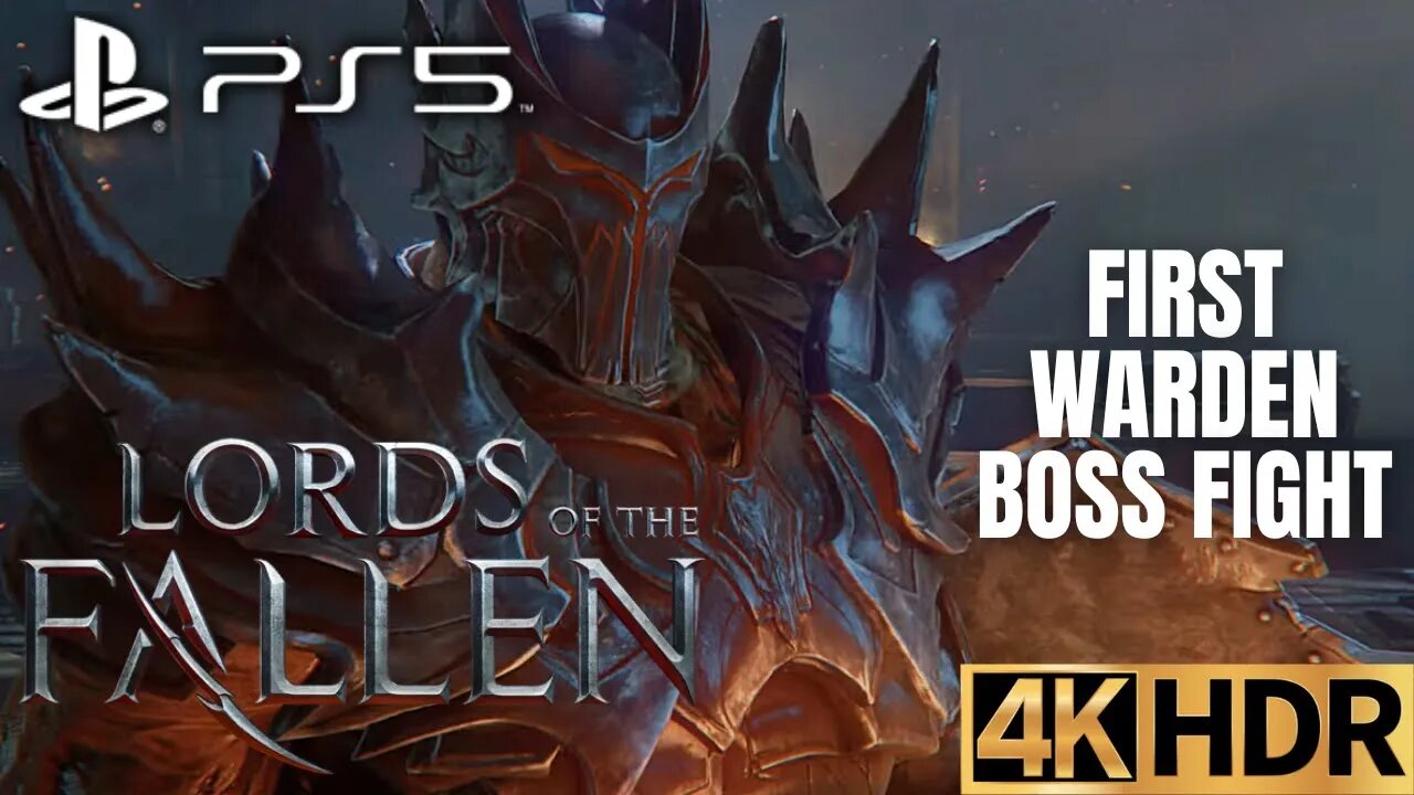 Lords of the Fallen (2014) First Warden Boss Fight | Lords of the Fallen 4K Clips