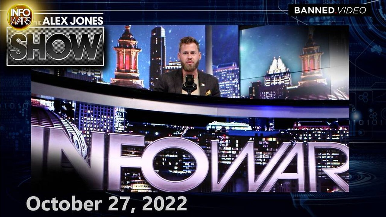 EMERGENCY LIVE BROADCAST: GOP Rep Raises Alarm Over Obama, Cabal of “Unelected Elitists” Running the Country! – ALEX JONES SHOW 10/27/22
