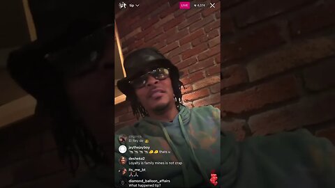 TIP IG LIVE: TI Checking In With his Fan With An Update On His Next Comedy Show (09/03/23)