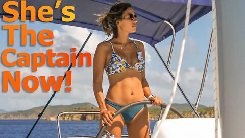 She's The Captain Now of our Lagoon 460 Catamaran - S7:E35