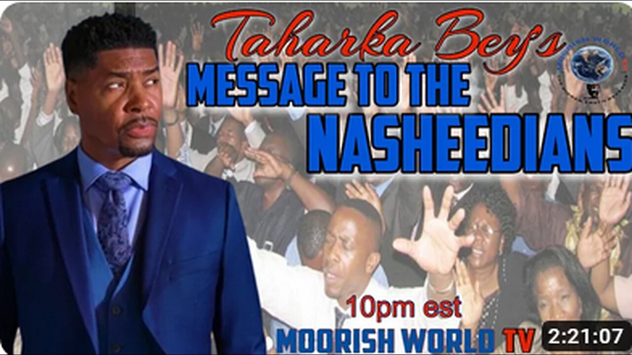 Tariq Nasheed BEEFING With MoorishWorldTV, Part 1 Of 2