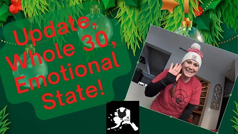 #vlogmas Update for Dec. 22, 2022 / Whole 30 / Emotional State Update