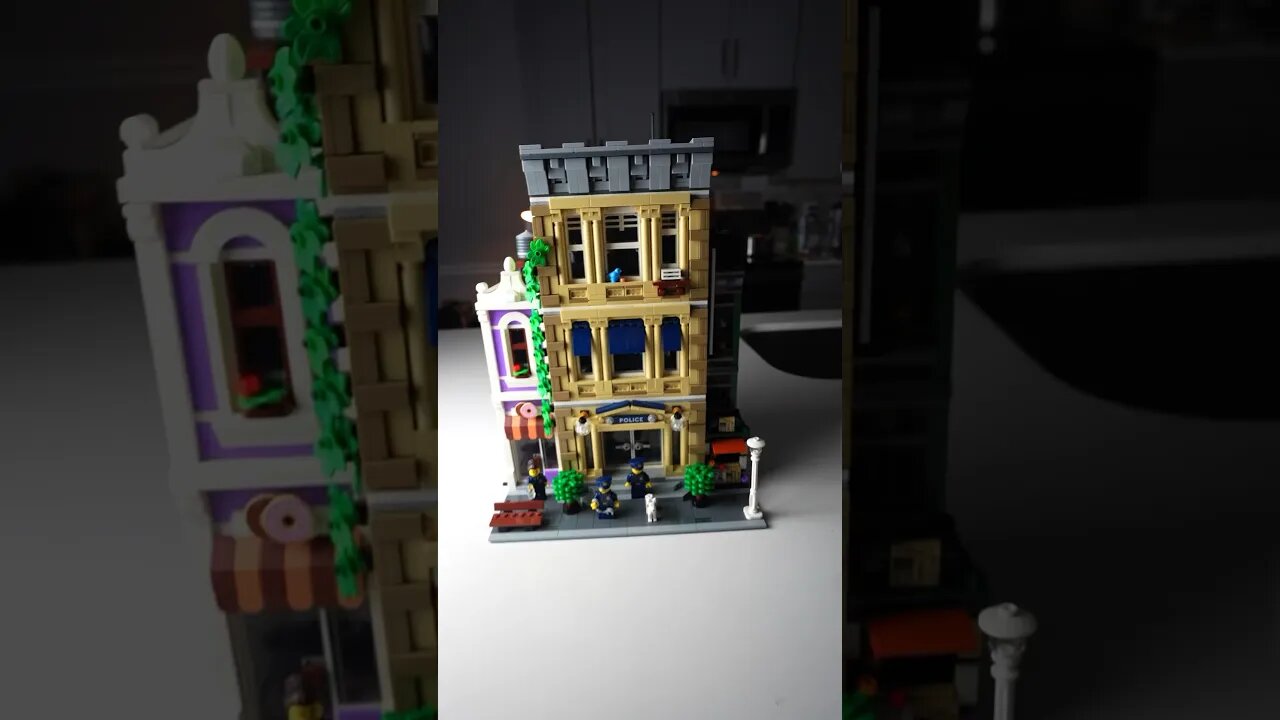 FULL Lego Police Station Tour! #lego #policestation #police #shorts