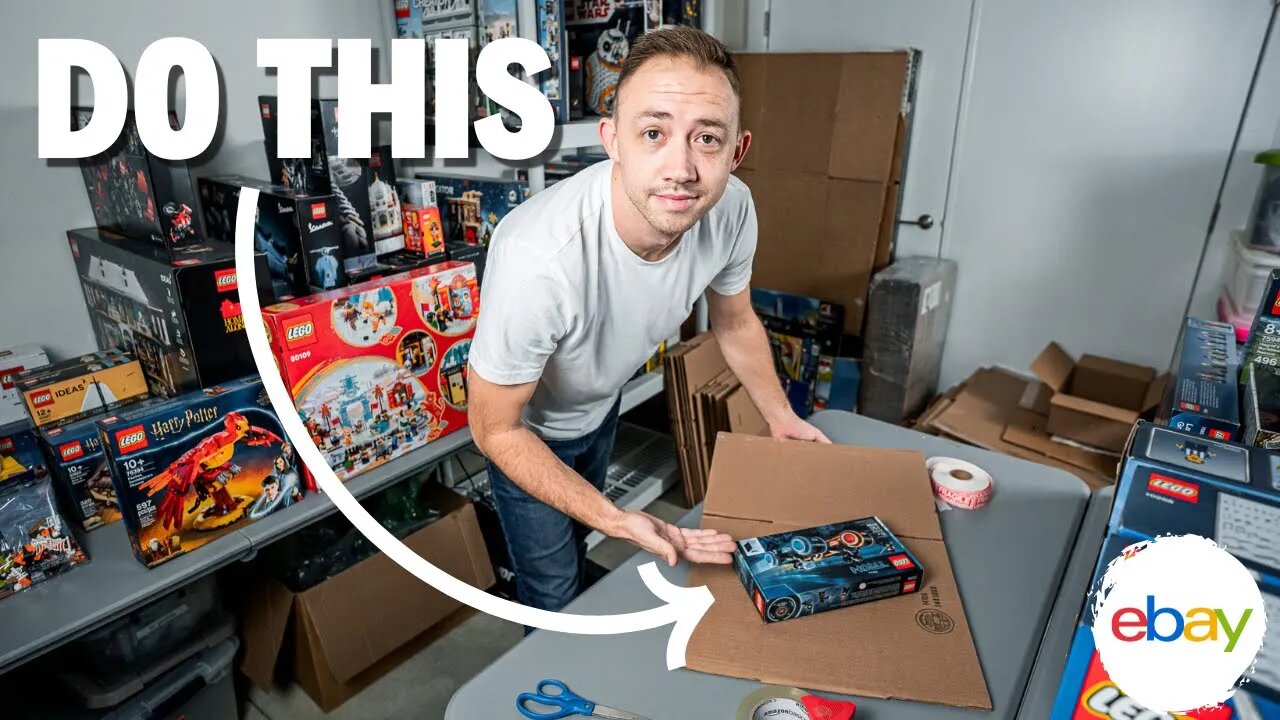 Inside Look On How To Ship LEGO On EBAY!