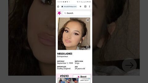 HAPPY 24 BIRTHDAY MEGGI LASHES Entrepreneur