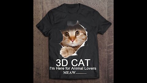 3D Cat is staring at me 😍🥰😘