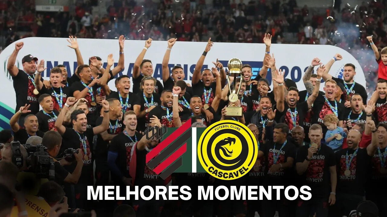 ATHLETICO PR 0X0 CASCAVEL - MELHORES MOMENTOS - CAMPEONATO PARANAENSE 2023