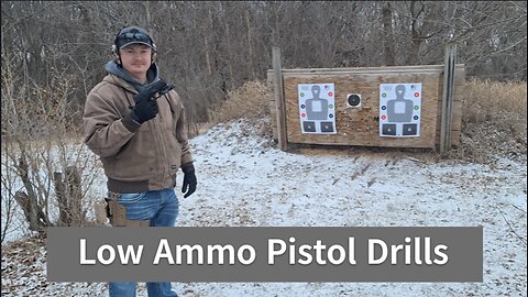 Low Ammo Pistol Drills