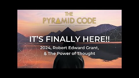 IT'S FINALLY HERE!! The Pyramid Code (PART 4) | March 20th at 7:00pm EST