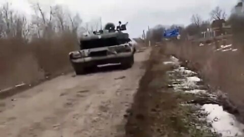 Three Russian Tanks out of Gas