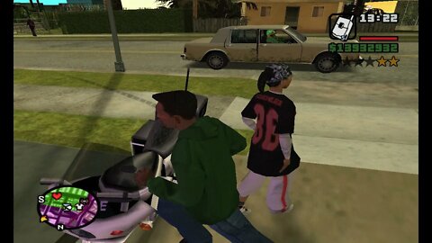 Busted while on date with girlfriend in Gta San Andreas