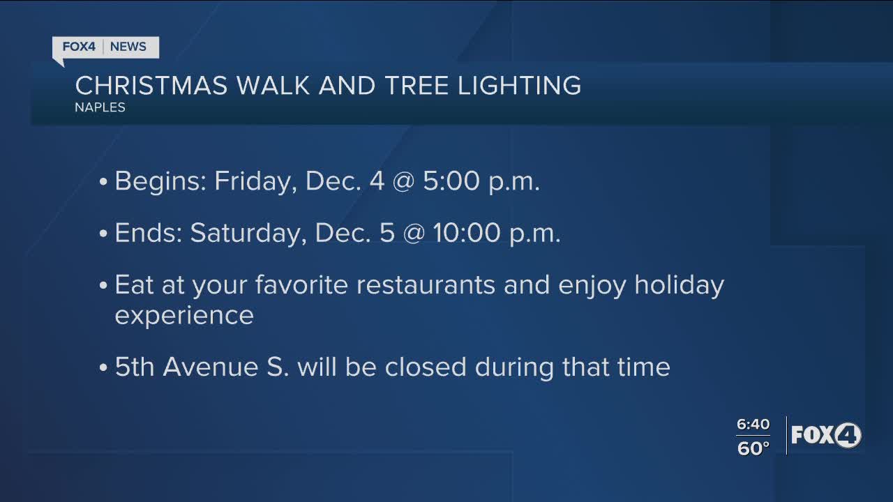 Local holiday activities