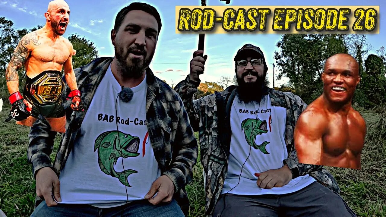 Fishing with Live Bait "Ironic Worms" | UFC 294 is in SHAMBLES | Rod-Cast Episode: 26