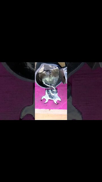 Fun with Kinetic Sand and Molten Metal #shorts #shortsfeed #kineticsand