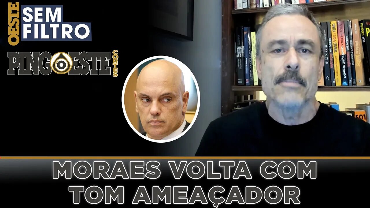 O tom ameaçador de Moraes na diplomação de lula [FIUZA]