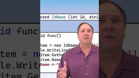 The new RECORD type in C#