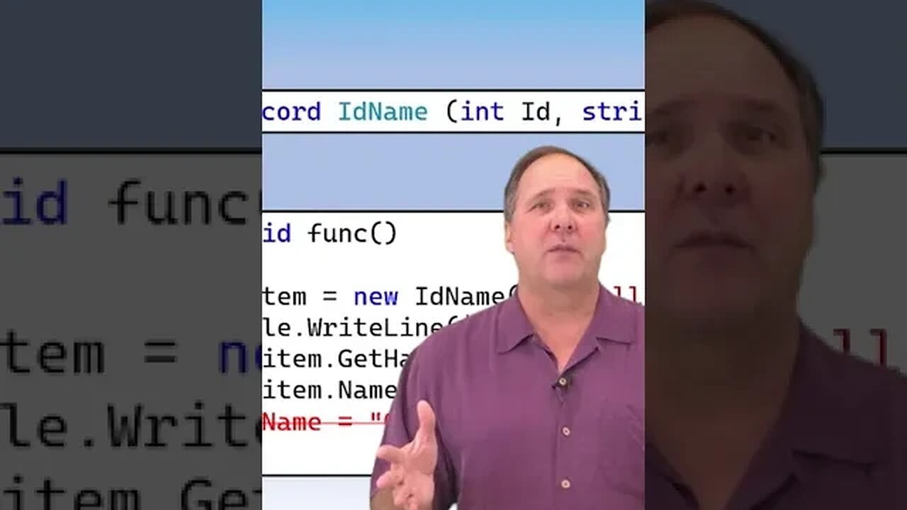 The new RECORD type in C#